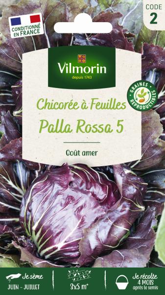 Potagères - Chicorée à Feuilles Palla Rossa 6 - PACKAGING_RECTO